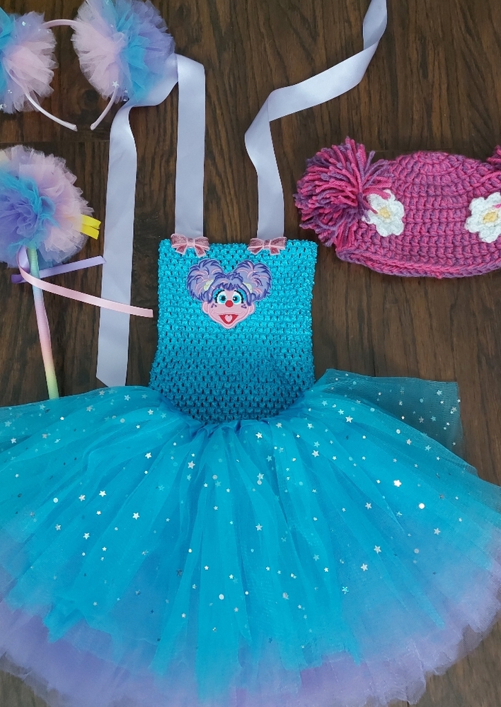 Custom Etsy made Abby Cadabby costume